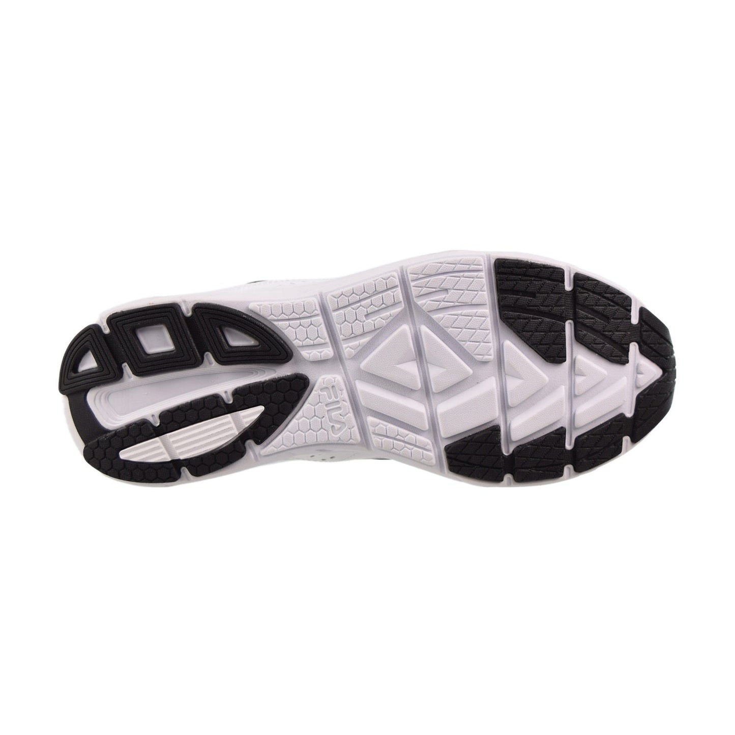 Fila Trigate Men's Shoes Black-White-Metallic Silver
