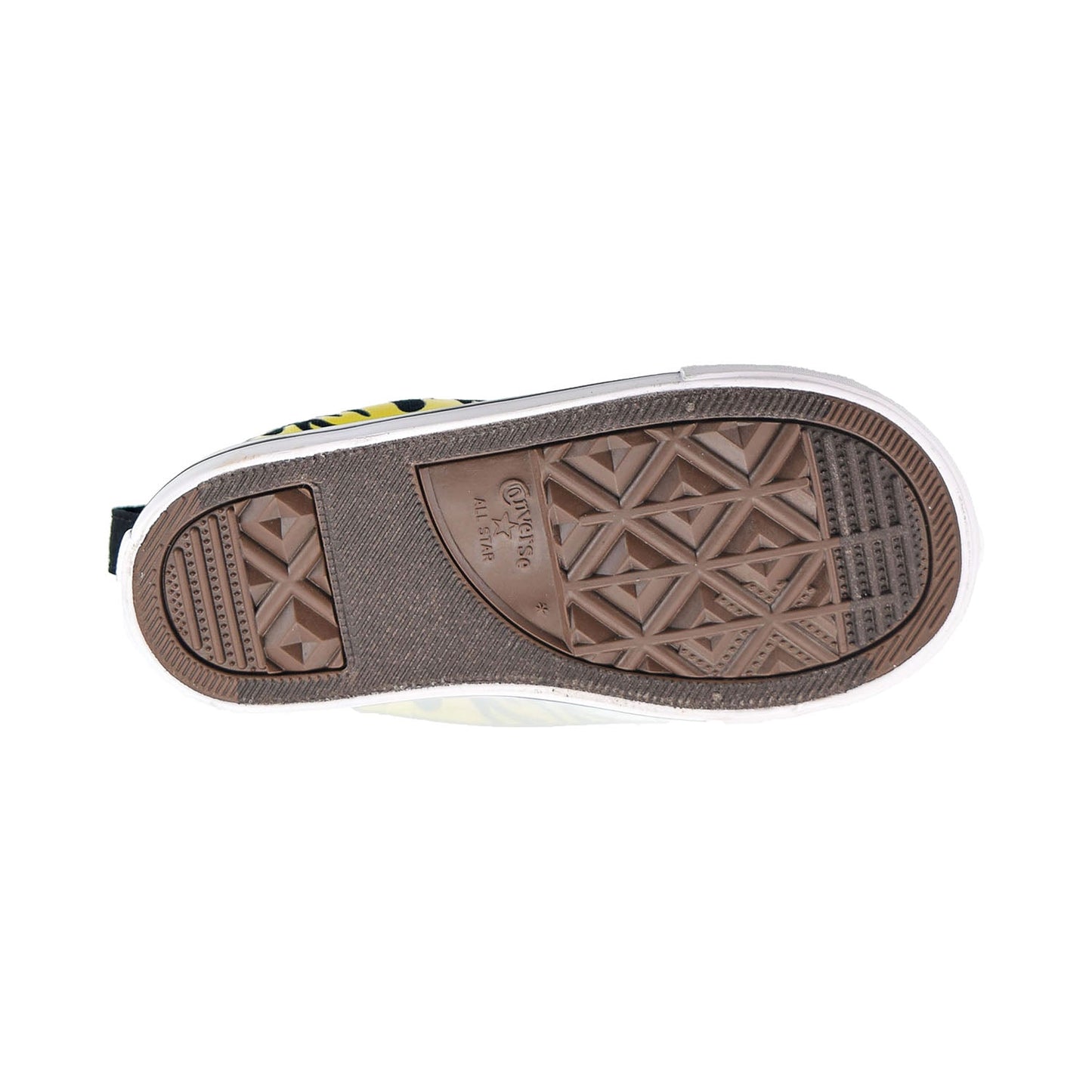 Converse Chuck Taylor AS Street Slip "Into The Flames" Toddler Shoe Black-Yellow