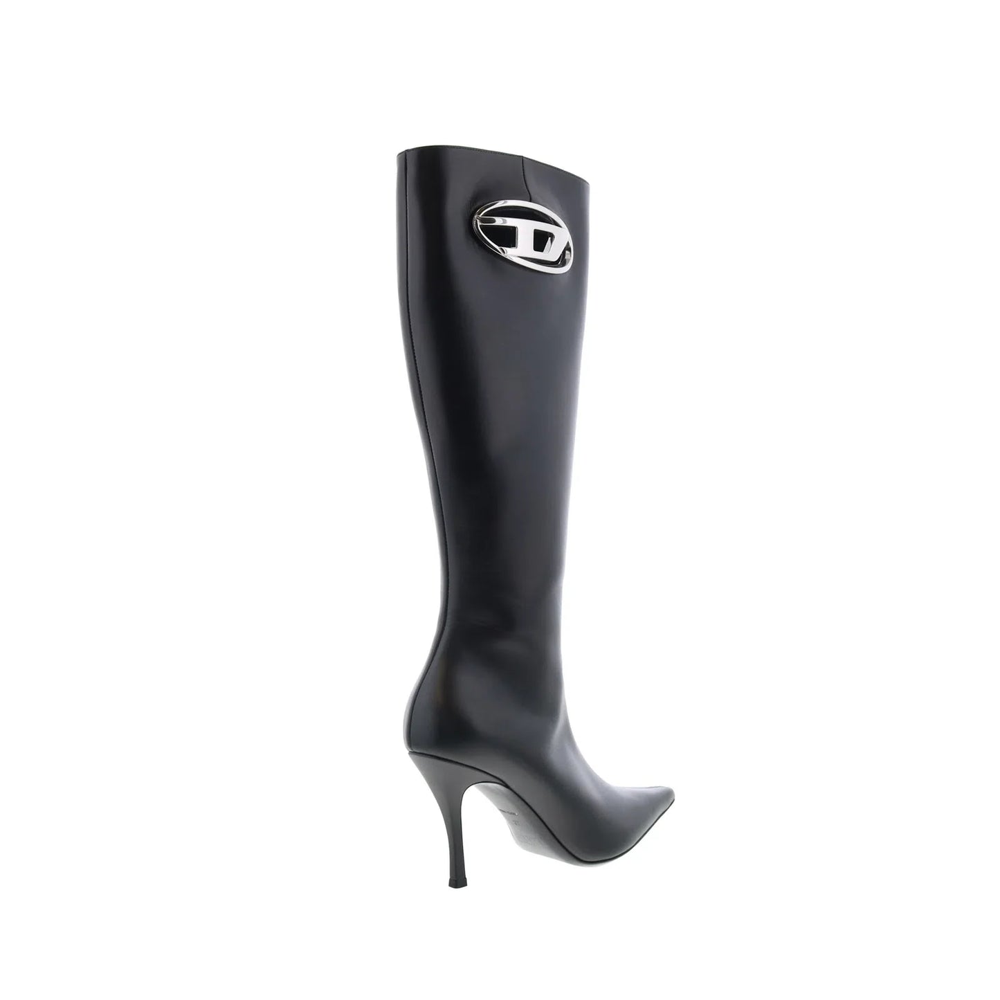 Diesel D-Venus HBT Y03207-P5088-T8013 Womens Black Knee High Boots