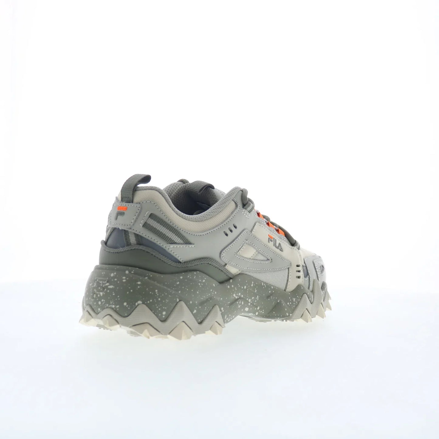 Fila Oakmont TR 5JM01566-101 Womens Gray Leather Athletic Hiking Shoes