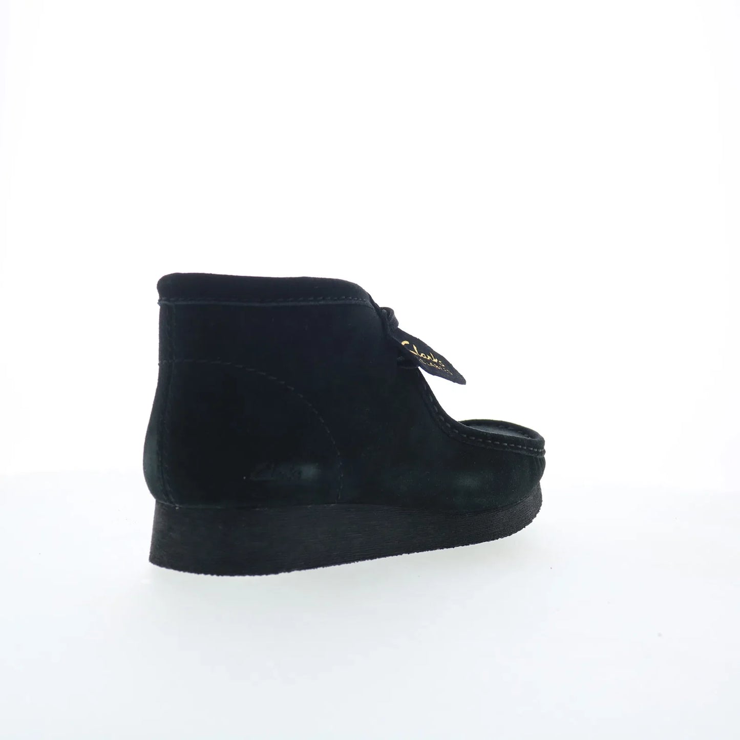Clarks Wallabee Boot 2 26161529 Womens Black Suede Lace Up Chukkas Boots