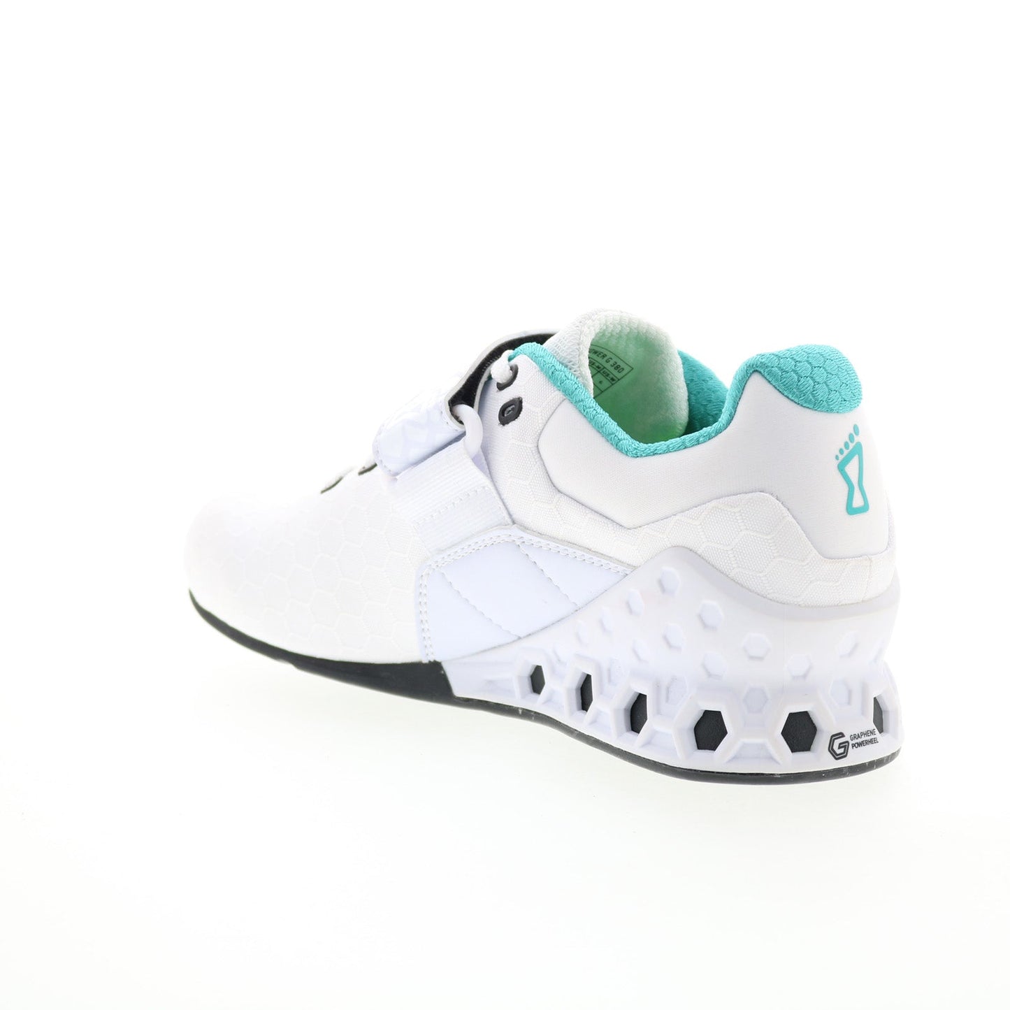 Inov-8 Fastlift Power G 380 Womens White Athletic Weightlifting Shoes