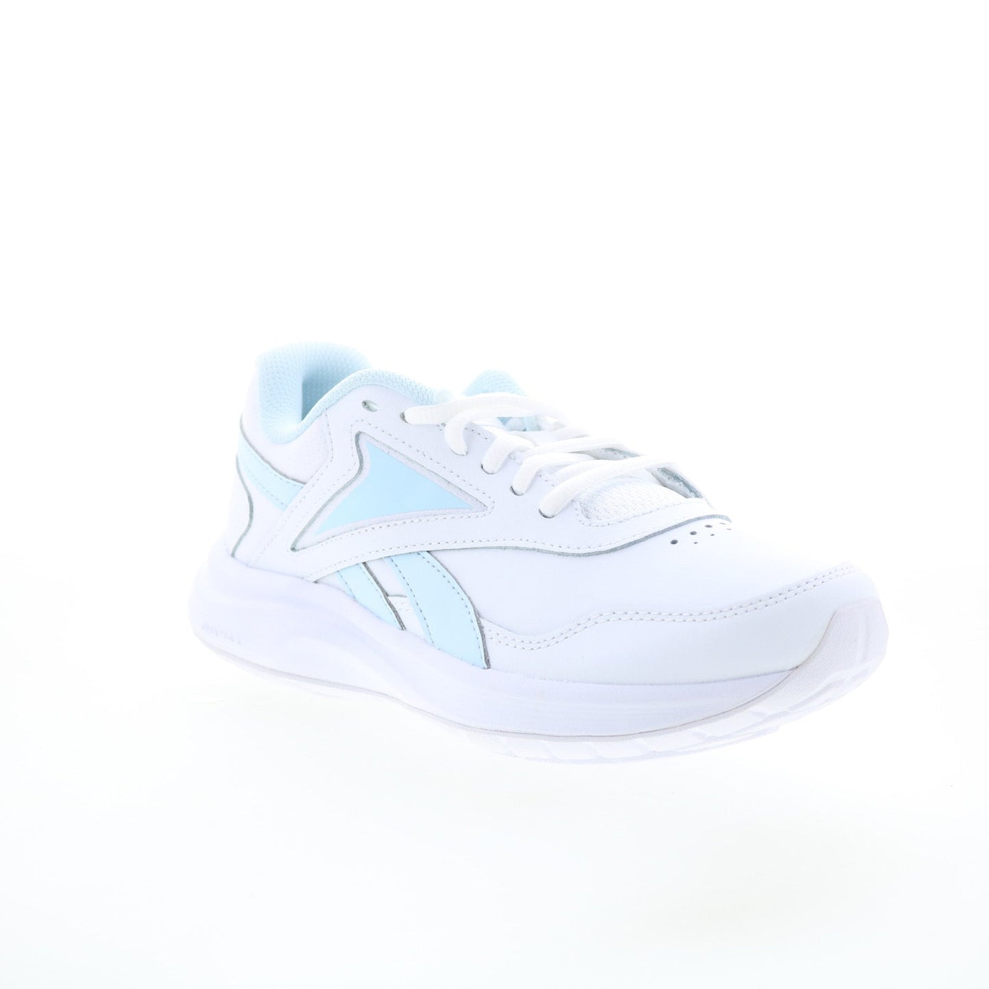 Reebok Walk Ultra 7 DMX MAX Womens White Leather Lifestyle Sneakers Shoes