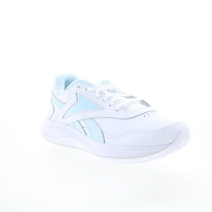 Reebok Walk Ultra 7 DMX MAX Womens White Leather Lifestyle Sneakers Shoes