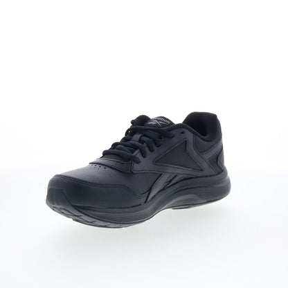Reebok Walk Ultra 7 DMX Max Wide Womens Black Wide Lifestyle Sneakers Shoes