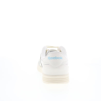 Reebok Court Advance Womens Beige Leather Lace Up Lifestyle Sneakers Shoes