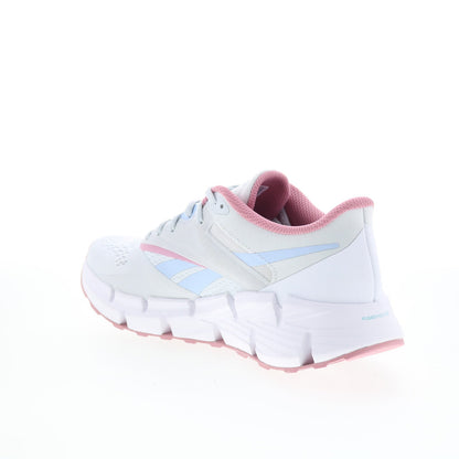 Reebok Zig Dynamica 5 Womens Gray Synthetic Lace Up Athletic Running Shoes