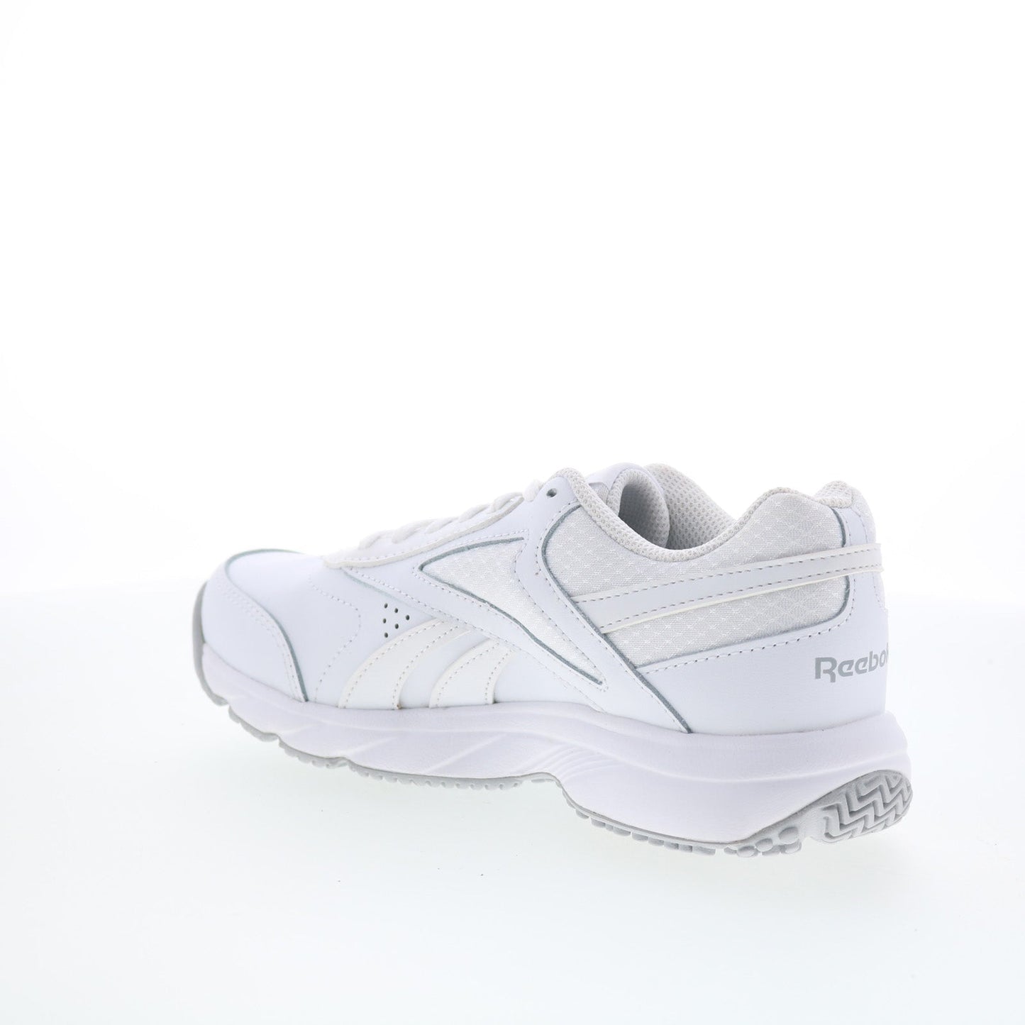 Reebok Work N Cushion 4.0 Womens White Leather Lace Up Work & Safety Shoes