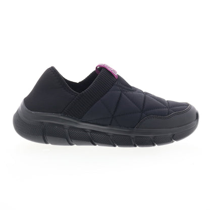 Skechers Bobs B Flex Mighty Puff 117111 Womens Black Lifestyle Sneakers Shoes