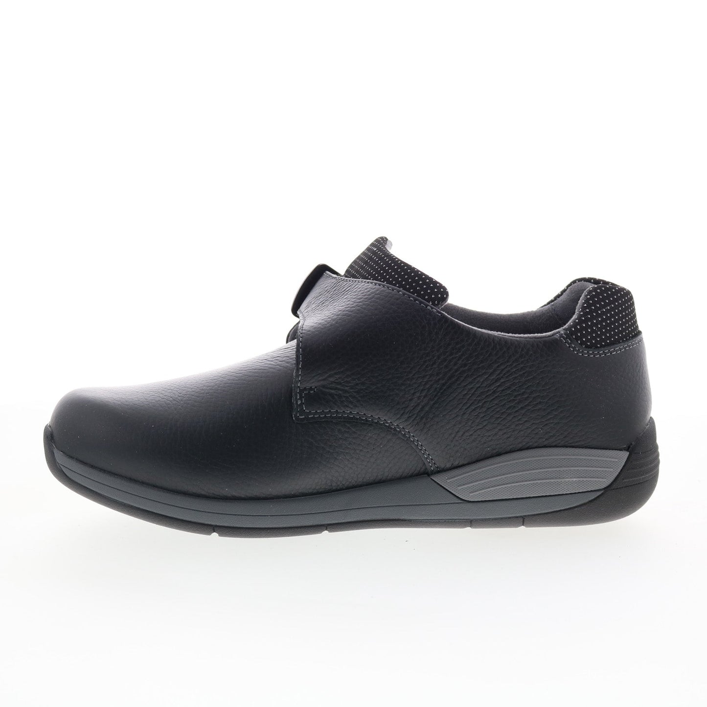 Drew Tempo 14806-12 Womens Black Extra Wide Leather Lifestyle Sneakers Shoes