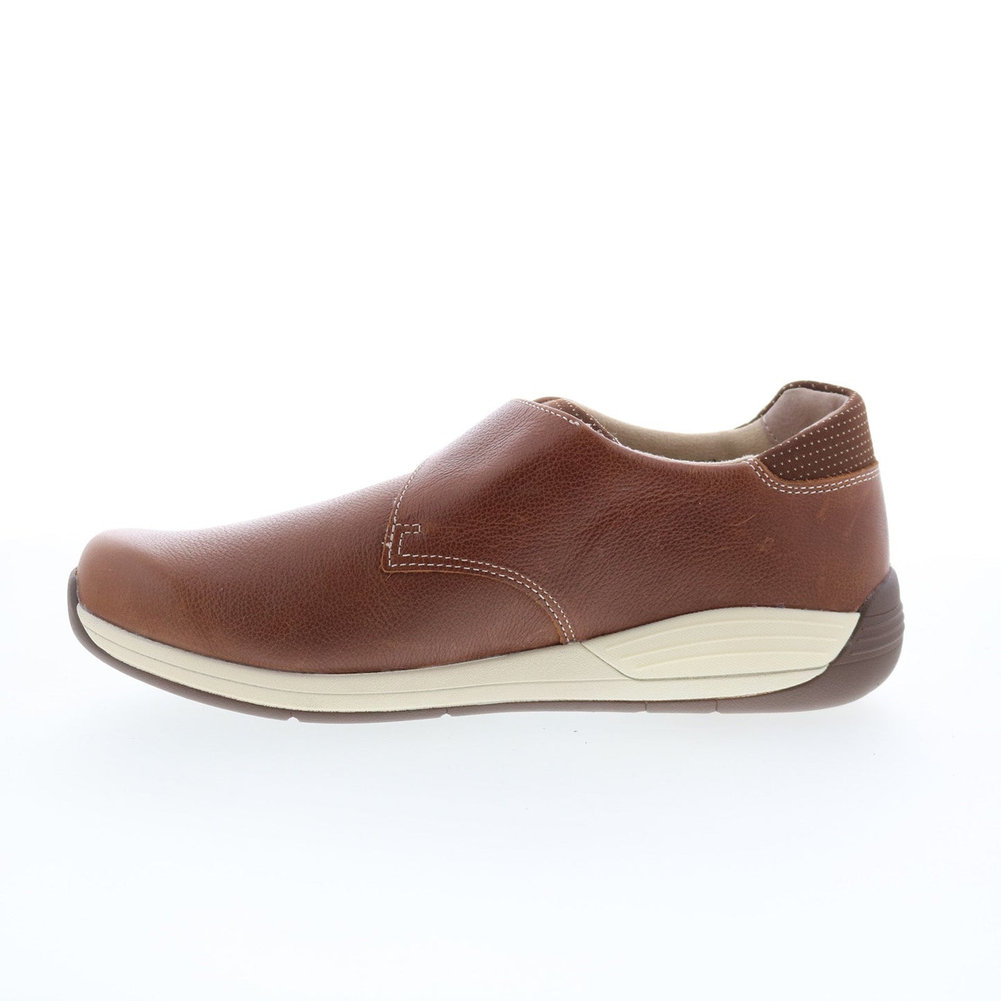 Drew Tempo 14806-7T Womens Brown Leather Loafer Flats Shoes