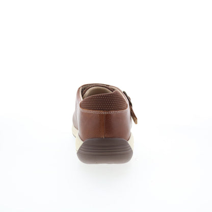 Drew Tempo 14806-7T Womens Brown Leather Loafer Flats Shoes