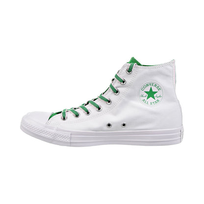 Converse Chuck Taylor All Star Hi Men's Shoes White/Green/Cherry Blossom