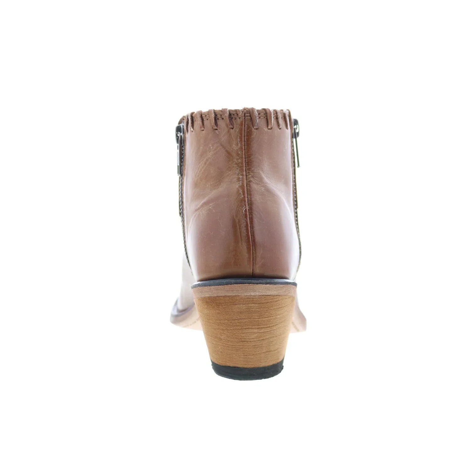 Jama Old West Leather Upper 18151 Womens Brown Leather Western Boots