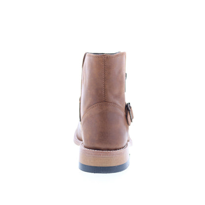 Jama Old West Western Boots 18164 Womens Brown Zipper Cowboy Western Boots