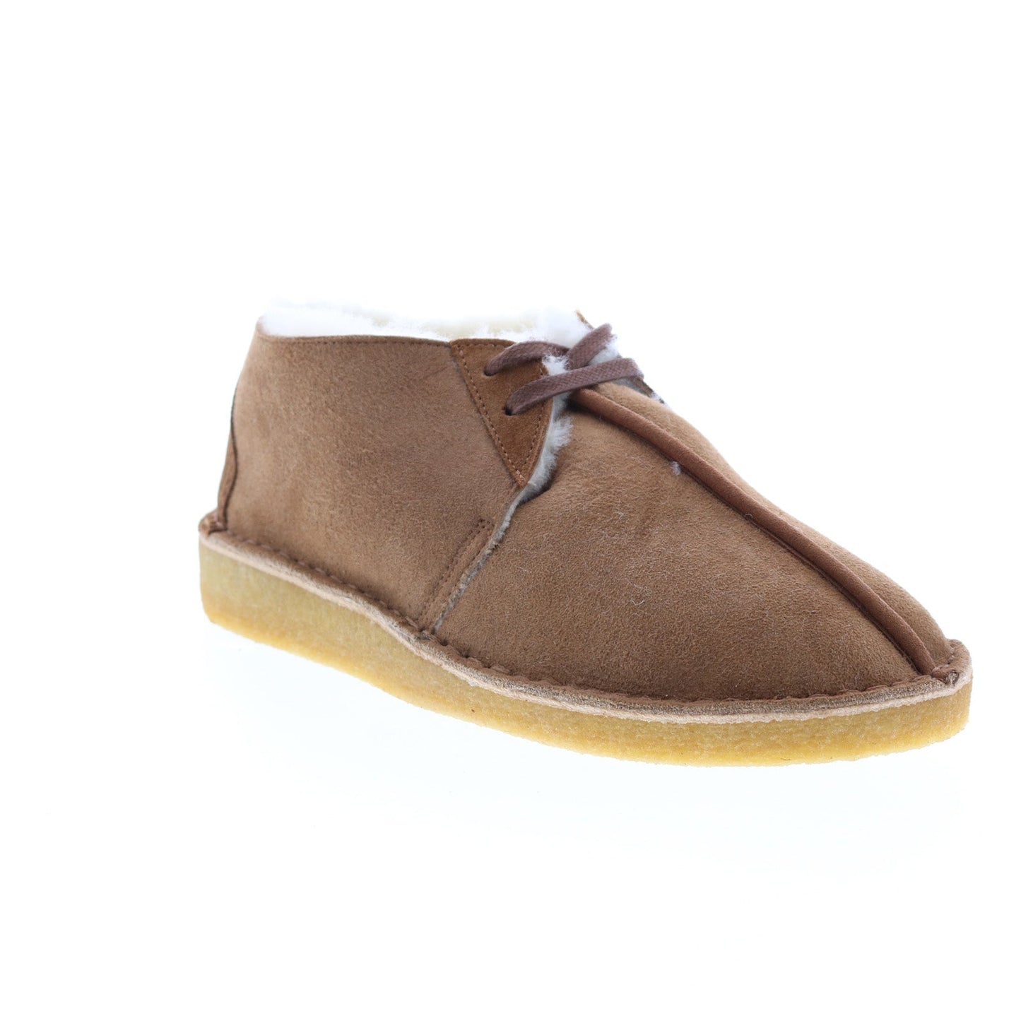 Clarks Desert Trek 26162551 Womens Brown Oxfords & Lace Ups Casual Shoes