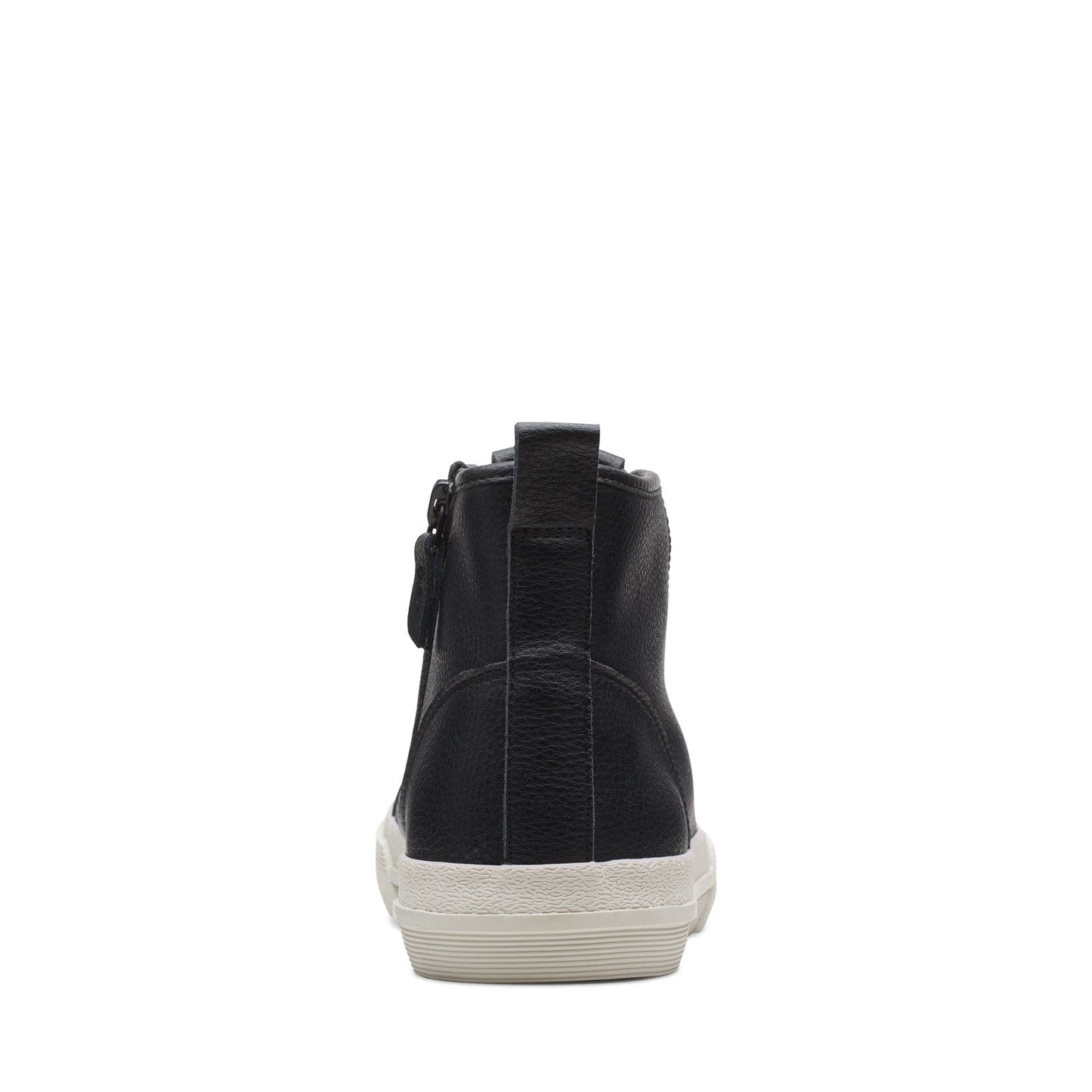 Clarks Roxby HI 26168328 Womens Black Leather Lifestyle Sneakers Shoes