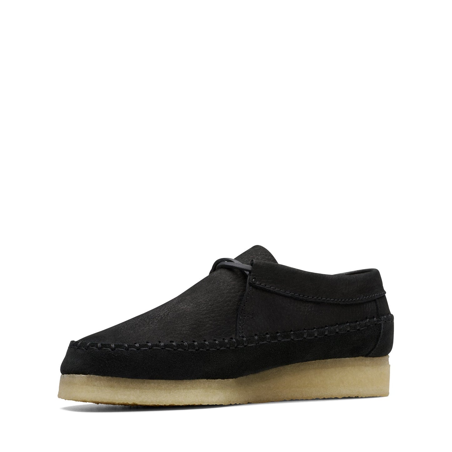 Clarks Weaver Tie 26172542 Womens Black Oxfords & Lace Ups Casual Shoes