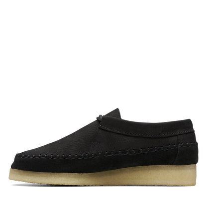 Clarks Weaver Tie 26172542 Womens Black Oxfords & Lace Ups Casual Shoes