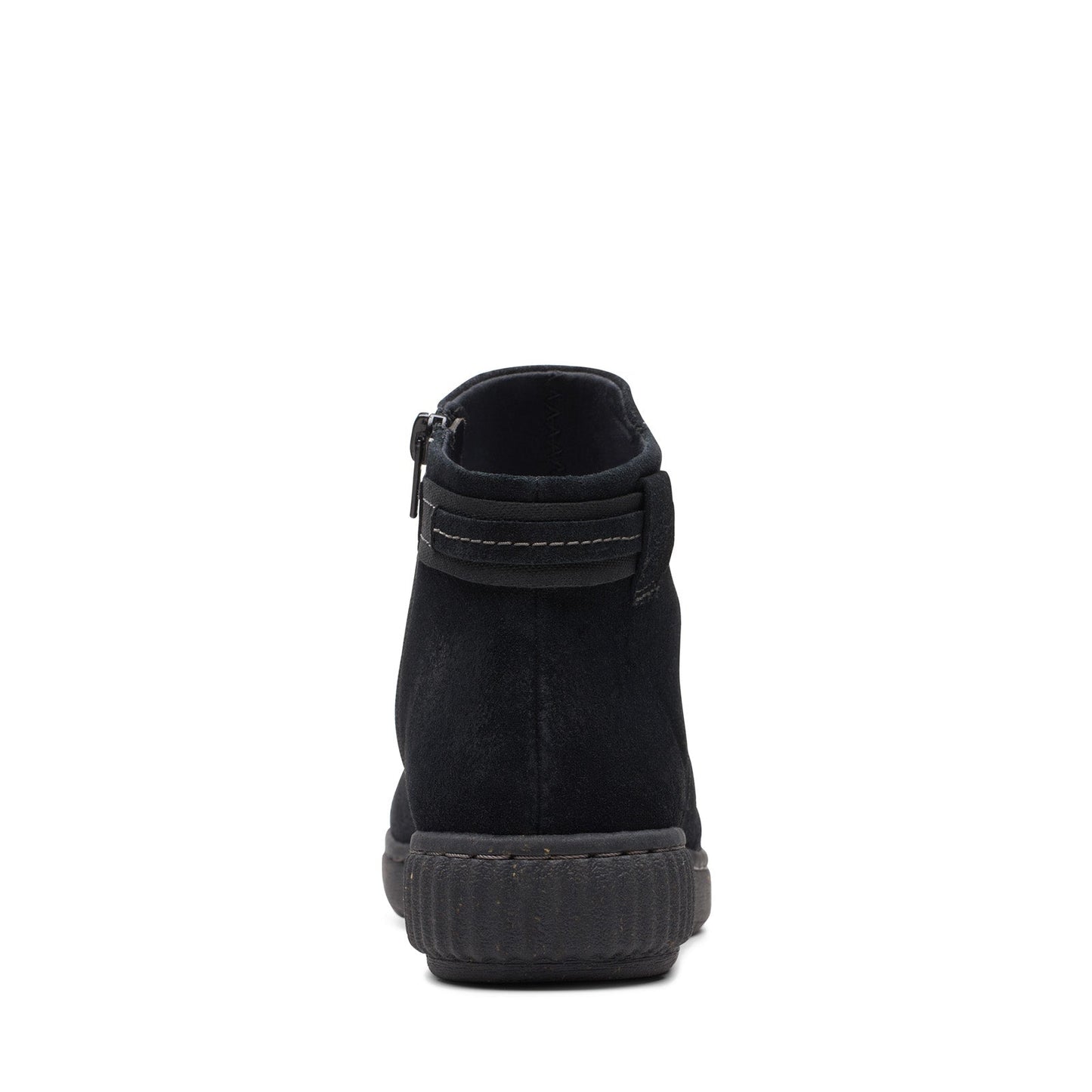 Clarks Caroline Derby 26174158 Womens Black Suede Ankle & Booties Boots