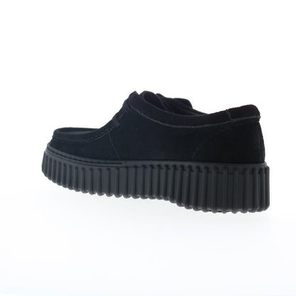 Clarks Torhill Bee 26175406 Womens Black Oxfords & Lace Ups Casual Shoes