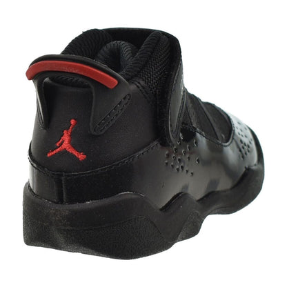 Jordan 6 Rings (TD) Toddlers' Shoes Black/Fire Red-Anthracite 323420-026