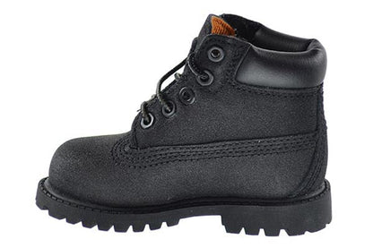 Timberland Baby Toddlers 6 Inch Premium Waterproof Scuffproof Boots Black