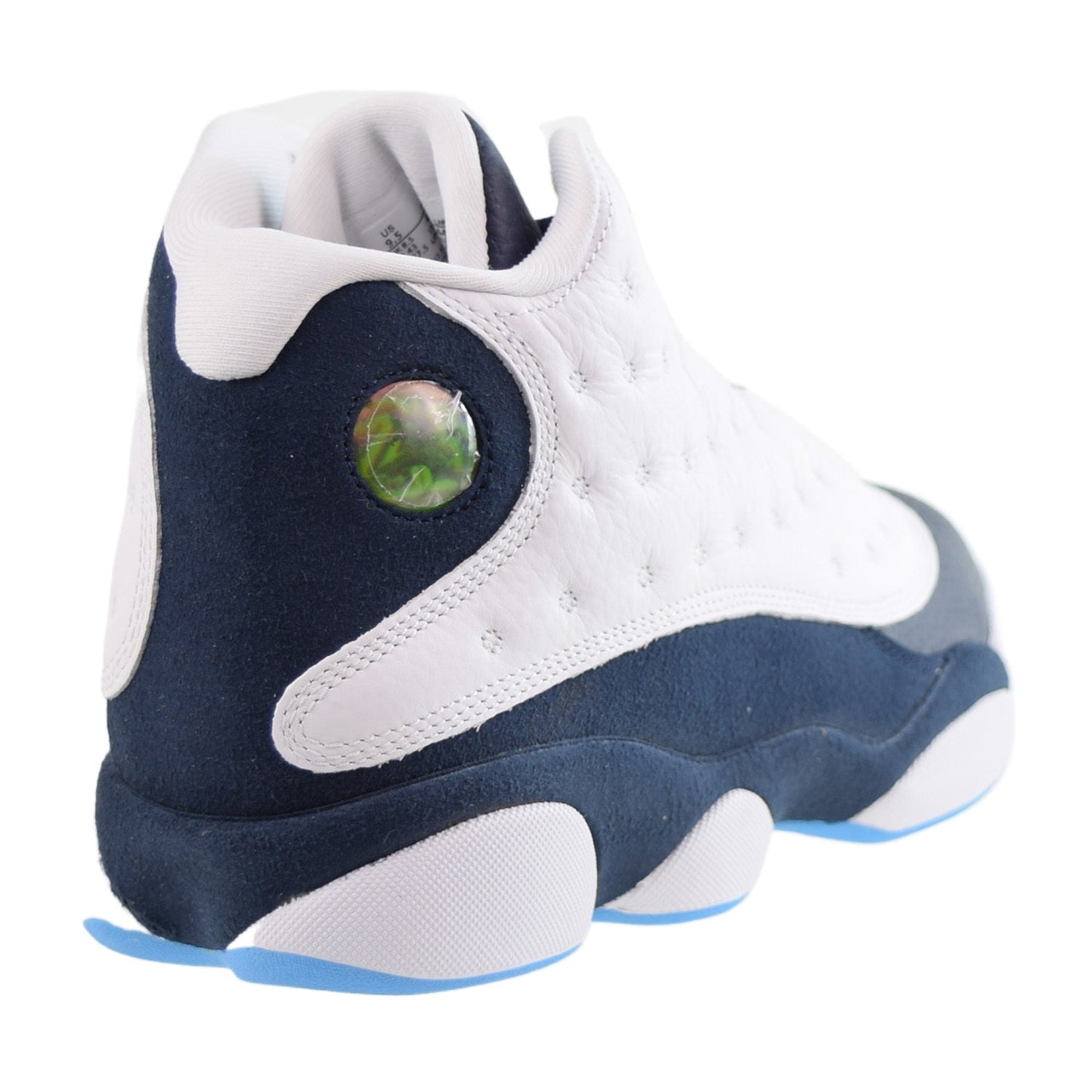 Jordan 13 Retro Starfish Men's Shoes Obsidian-Powder Blue-White