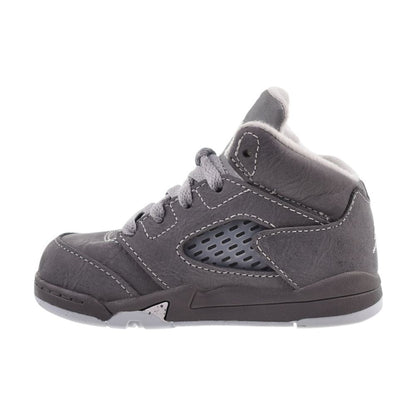 Jordan 5 Retro (TD) Toddlers' Shoes Light Graphite/White-Grey 440890-002