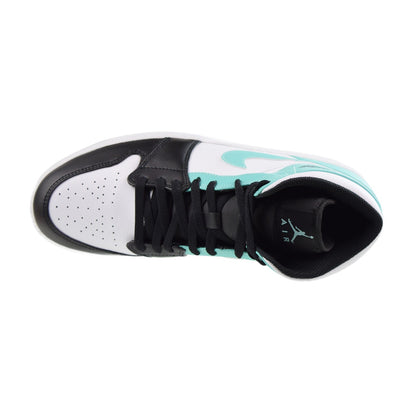 Jordan 1 Mid Men's Shoes White-Black-Tropical Twist