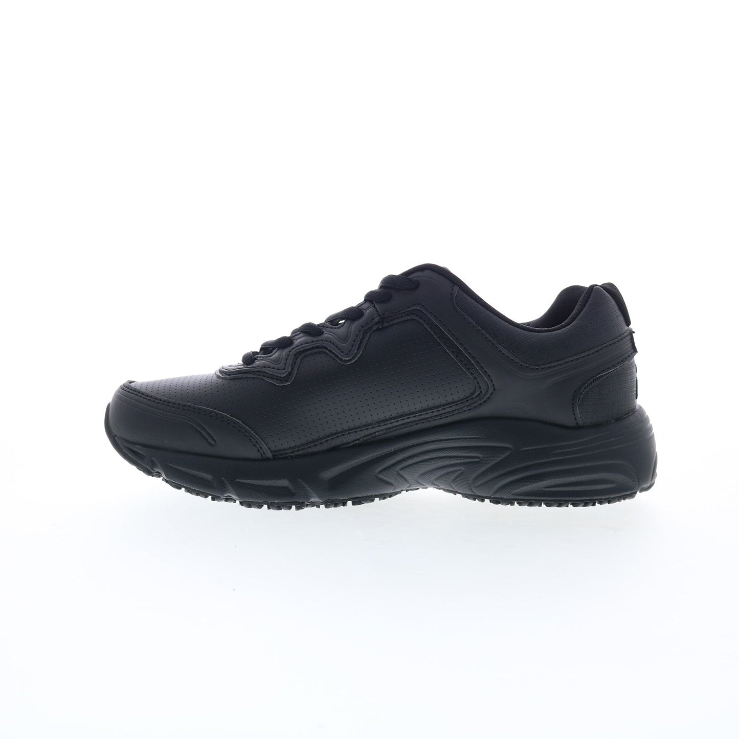 Fila Memory Fresh Start 2 Slip Resistant Womens Black Athletic Work Shoes