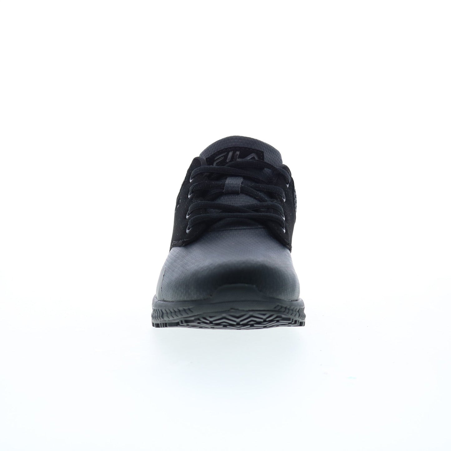 Fila Memory Layers Slip Resistant Womens Black Athletic Work & Safety Shoes