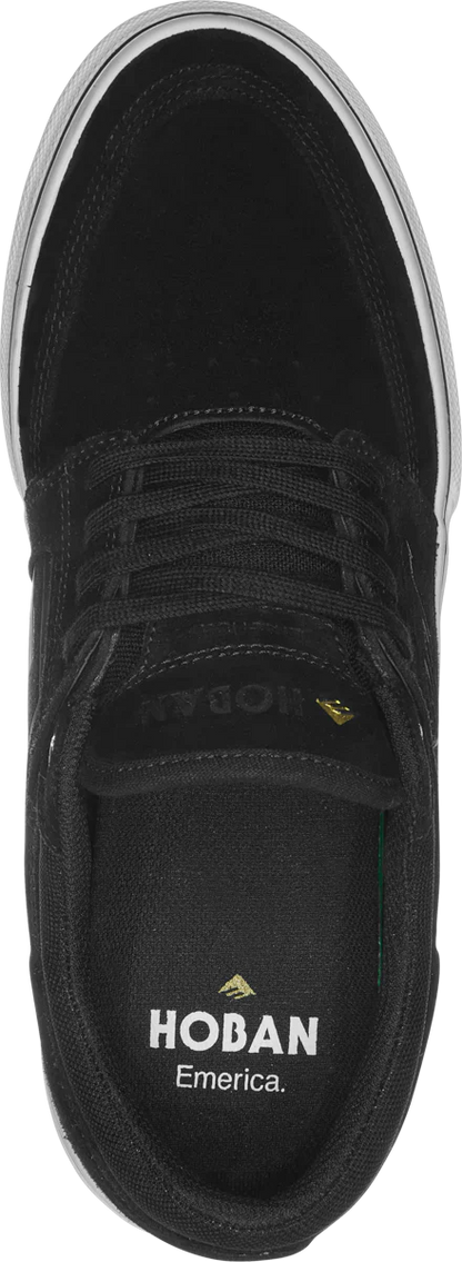 Emerica Hoban Black/White/Gold Shoes