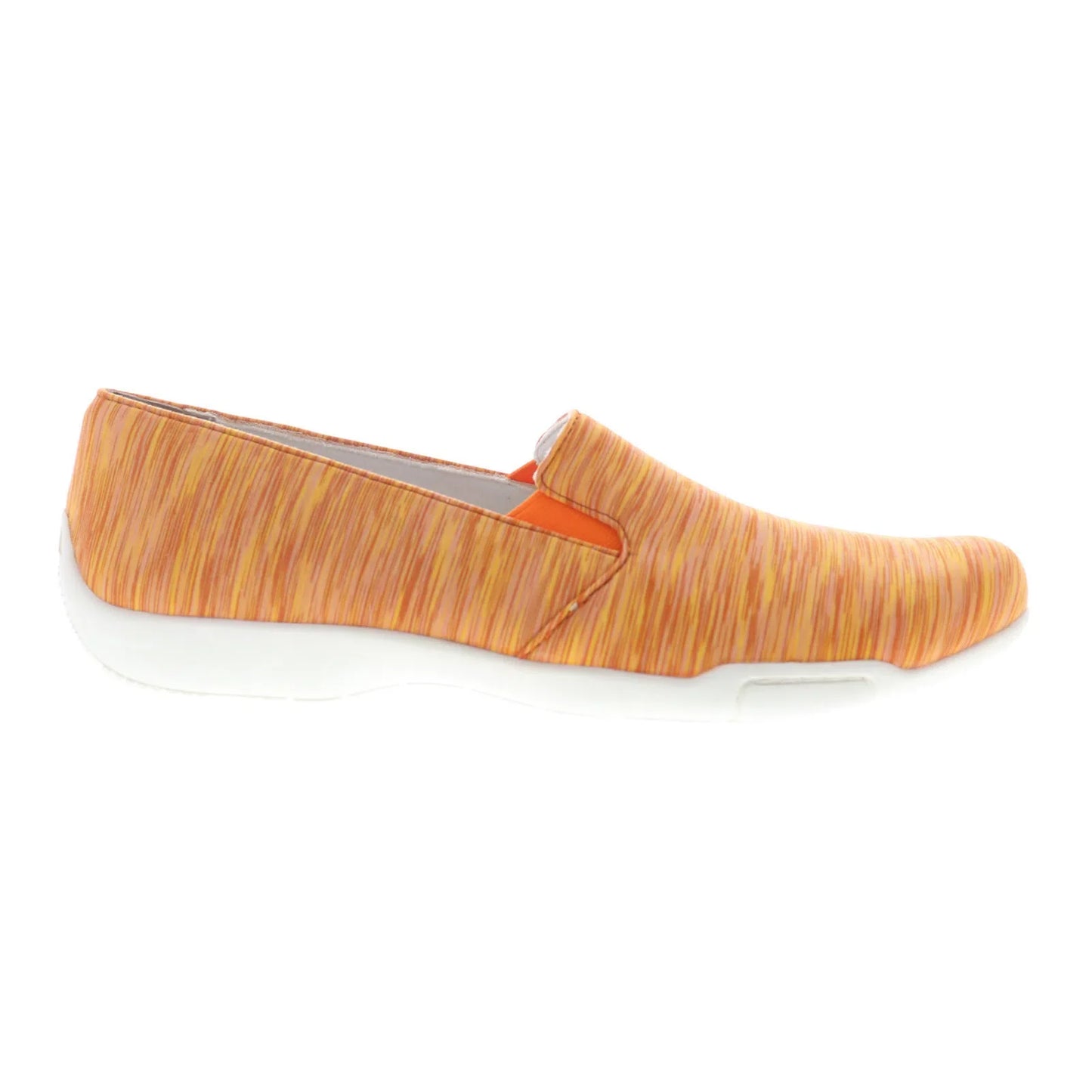 Ros Hommerson Carmela 62030-3G Womens Orange Canvas Loafer Flats Shoes