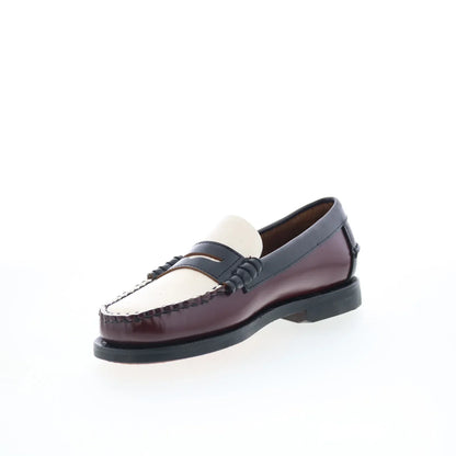 Sebago Classic Dan 7001530-A8L Womens Brown Loafers & Slip Ons Penny Shoes