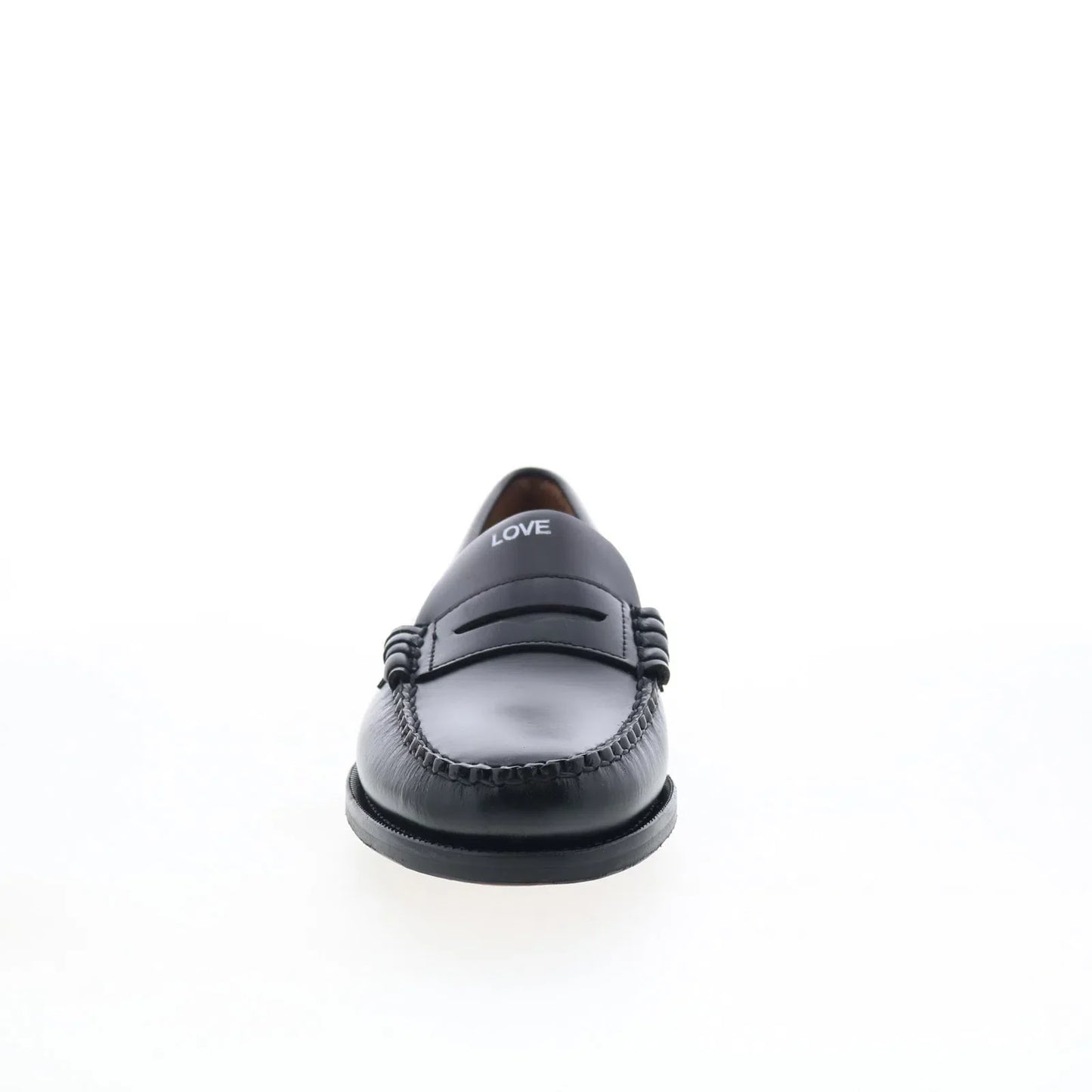 Sebago Classic Dan Tag Womens Black Leather Loafers & Slip Ons Penny Shoes