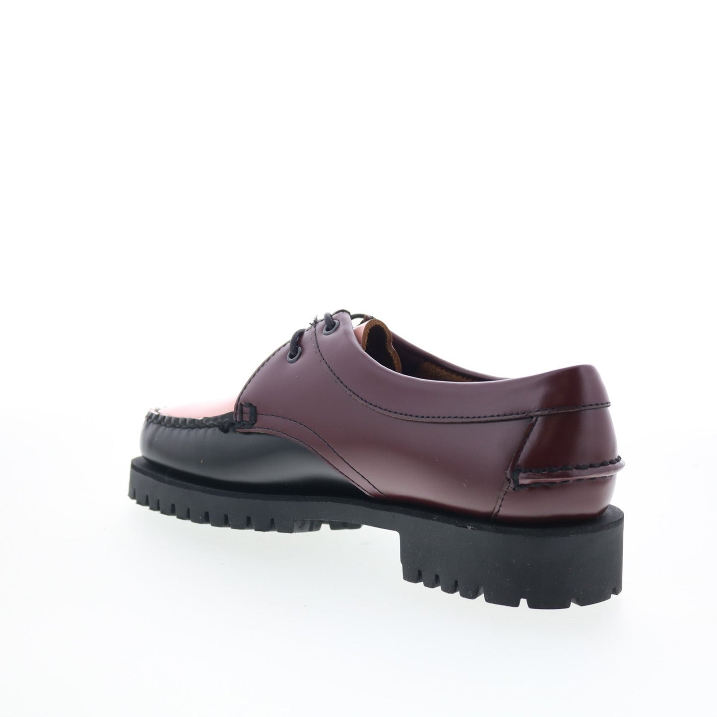 Sebago James Lug 741227W-ADX Womens Brown Loafers & Slip Ons Boat Shoes