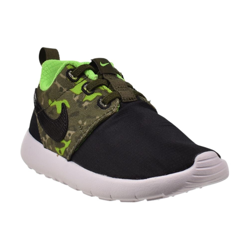 Nike Roshe One Print (TD) Toddlers' Shoes Black-Khaki-Green 749358-008