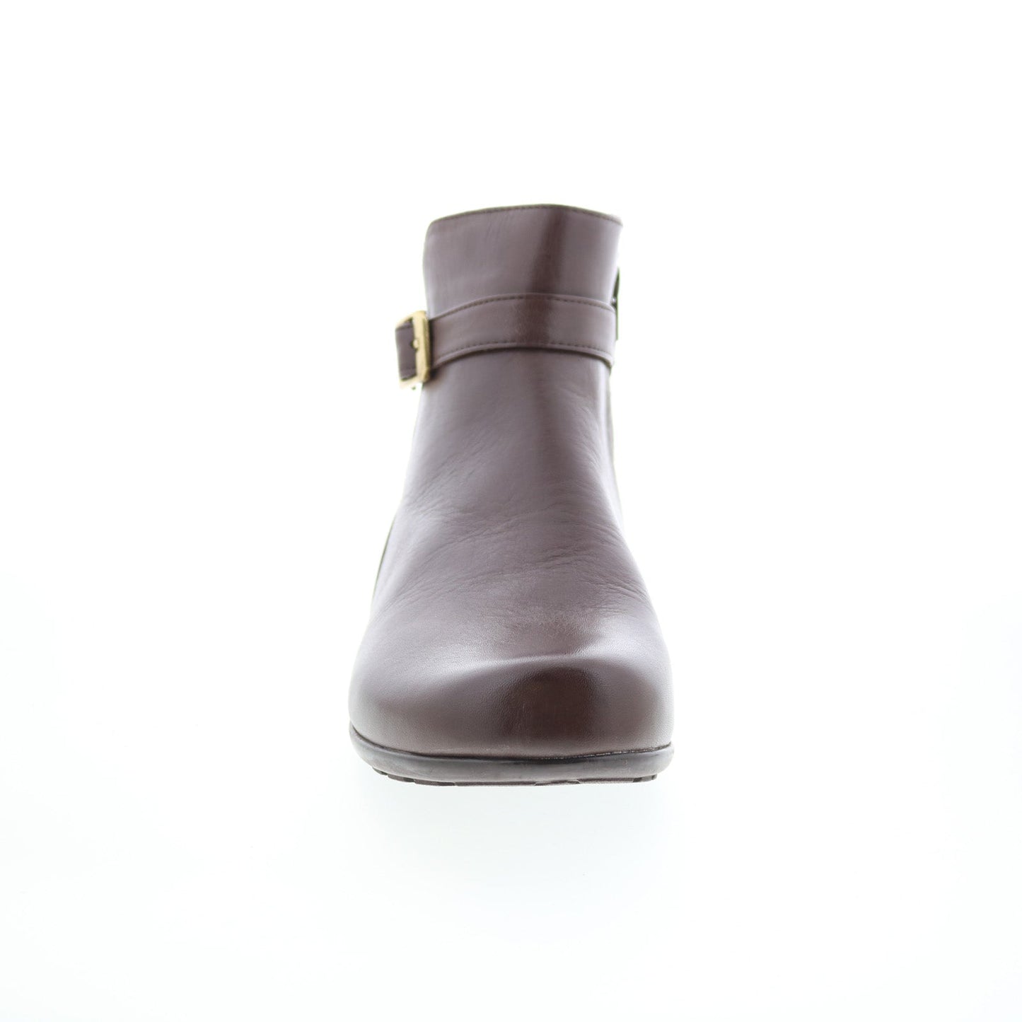 Drew Rh Ellis 75157-6Q Womens Brown Wide Leather Zipper Casual Dress Boots