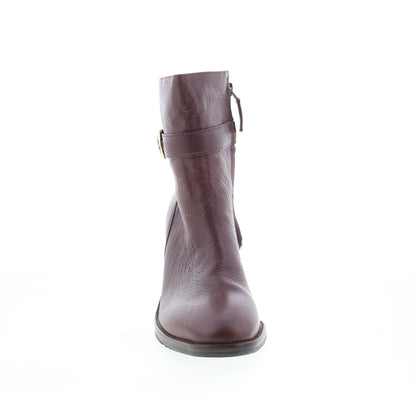 Johnston & Murphy Hope Bootie 78-51718 Womens Burgundy Ankle & Booties Boots