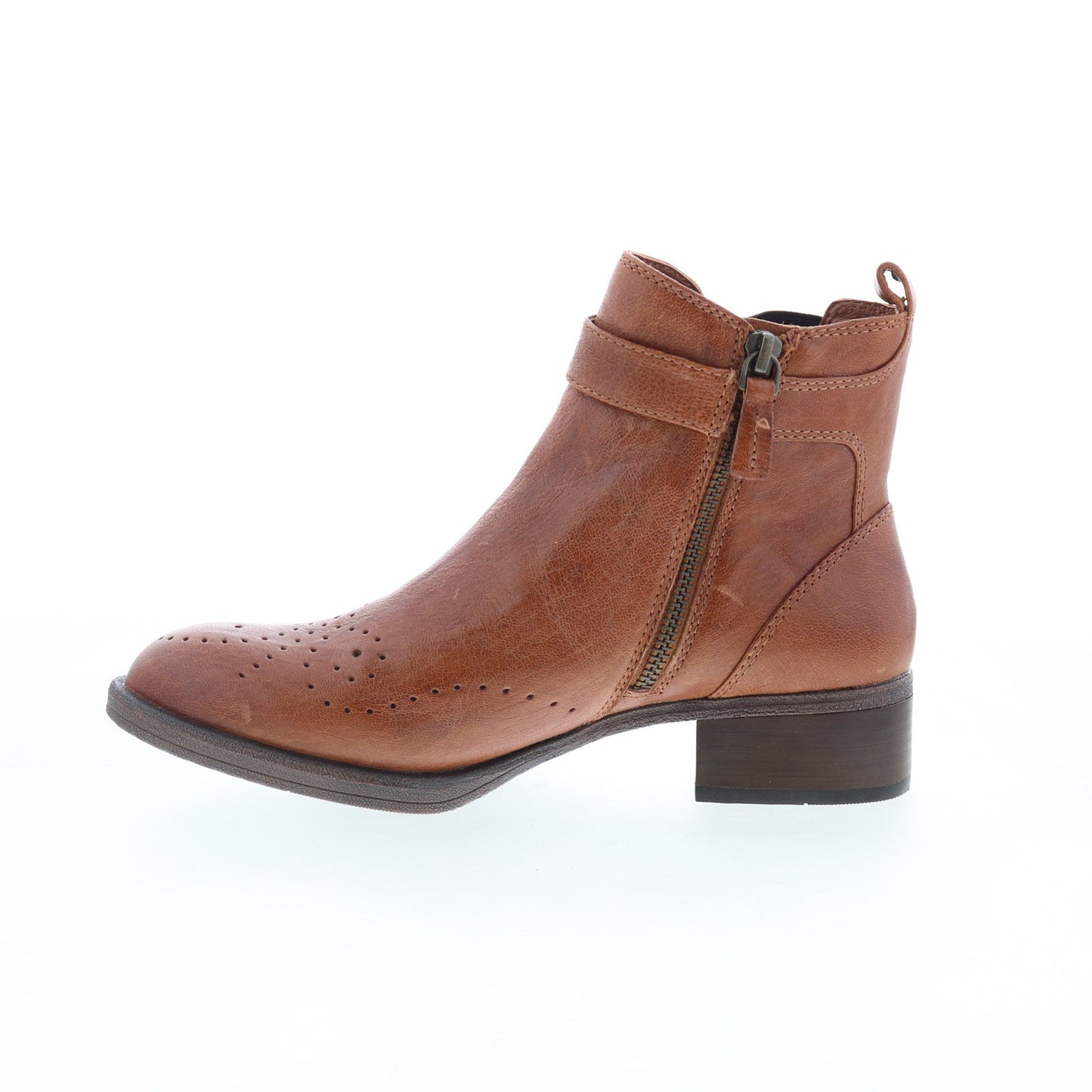 Johnston & Murphy Jeanette 78-51924 Womens Brown Leather Casual Dress Boots