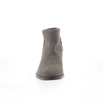 Johnston & Murphy Liliana 78-51960 Womens Gray Suede Casual Dress Boots