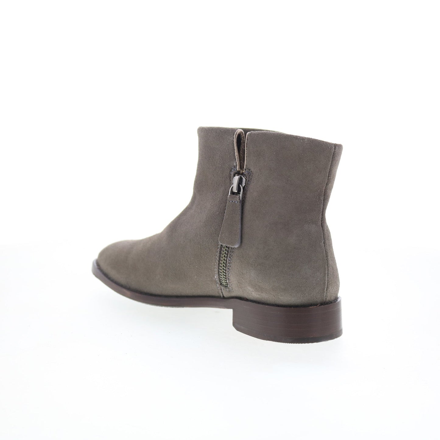 Johnston & Murphy Liliana 78-51960 Womens Gray Suede Casual Dress Boots