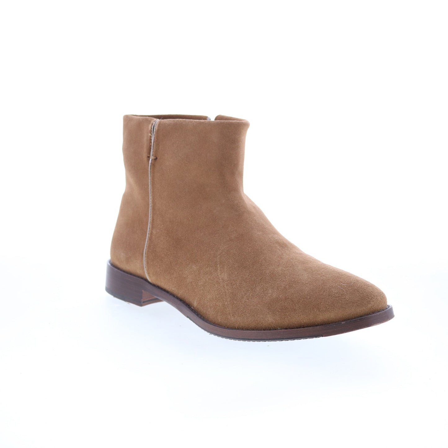 Johnston & Murphy Liliana 78-51963 Womens Brown Suede Casual Dress Boots