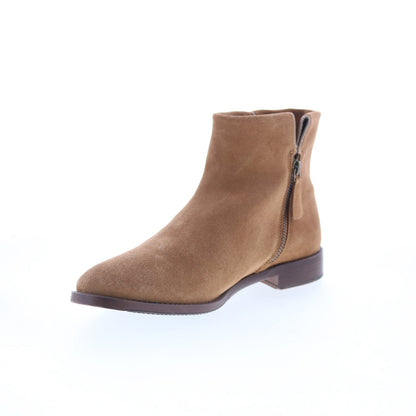 Johnston & Murphy Liliana 78-51963 Womens Brown Suede Casual Dress Boots