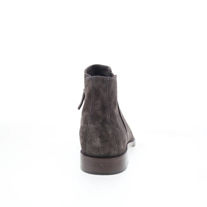 Johnston & Murphy Chelsea Boot 78-52146 Womens Gray Suede Casual Dress Boots
