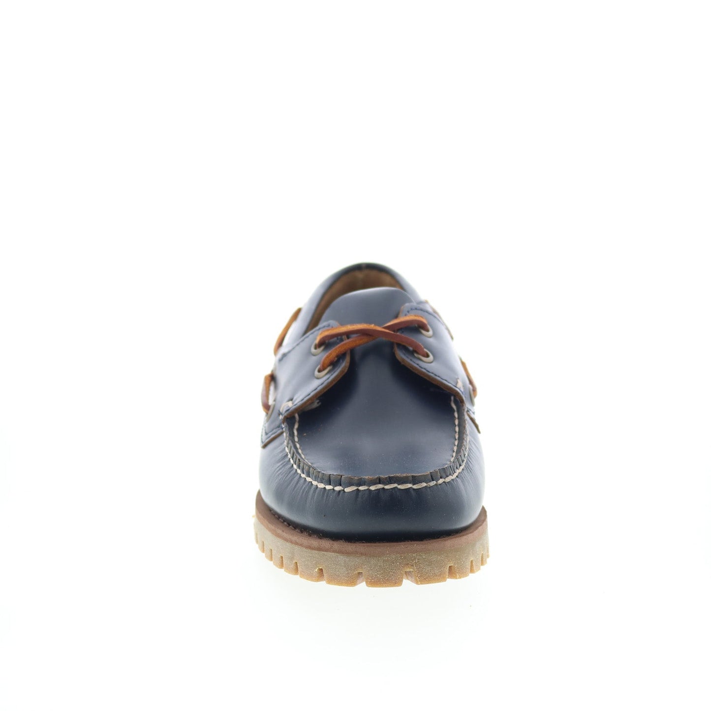 Sebago Ranger Moc Soft Womens Blue Leather Loafers & Slip Ons Boat Shoes