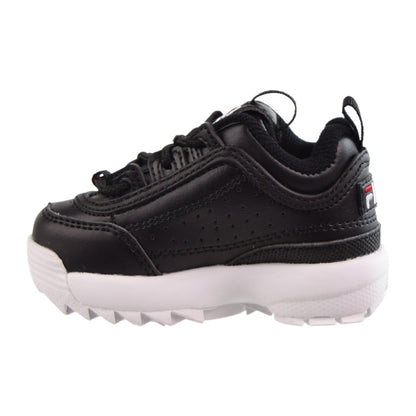 Fila Disruptor II Toddlers Shoes Black-White-Red