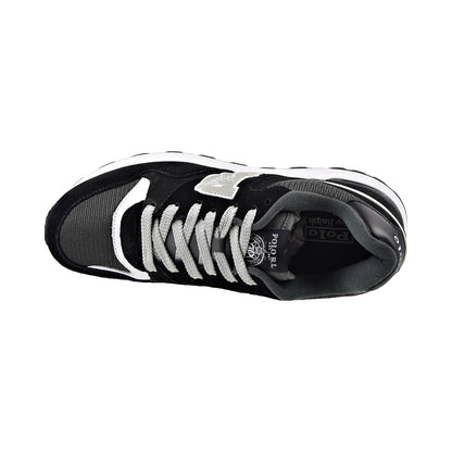 Polo Ralph Lauren Trackster 100 Men's Shoes Black-White