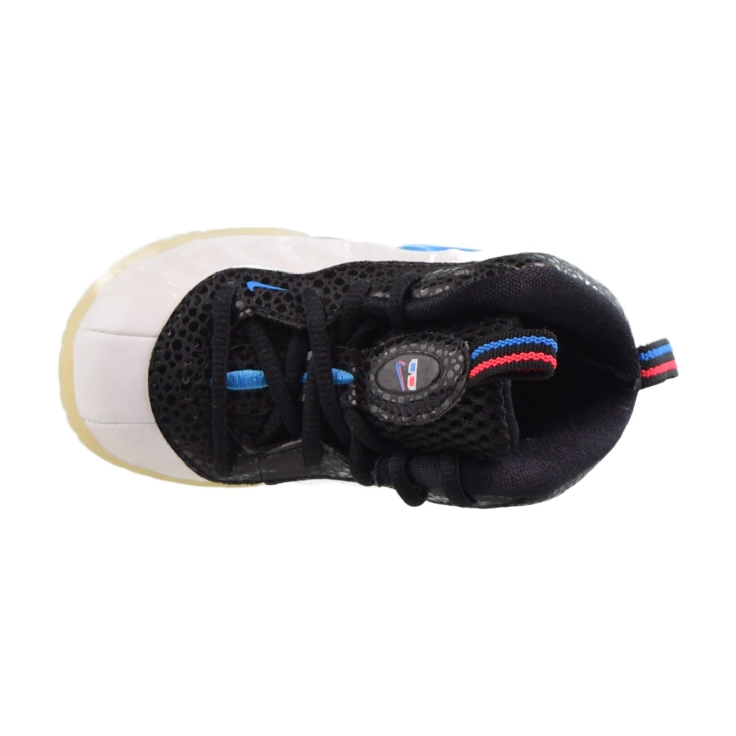 Nike Little Posite Pro '3D Safari' (TD) Toddler Shoes White-Blue Hero-Red Orbit
